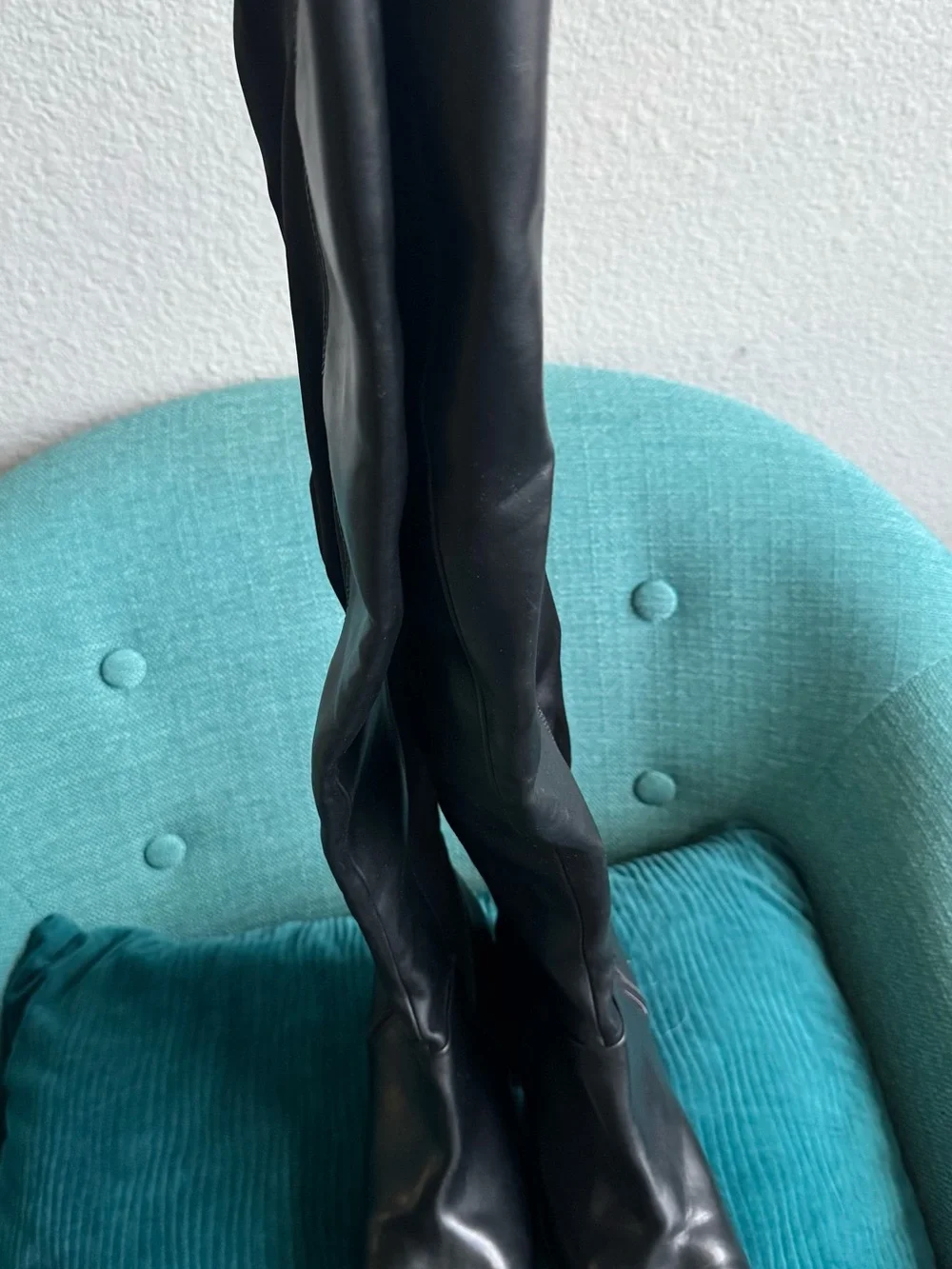 Charles David Black Over-the-Knee Boots